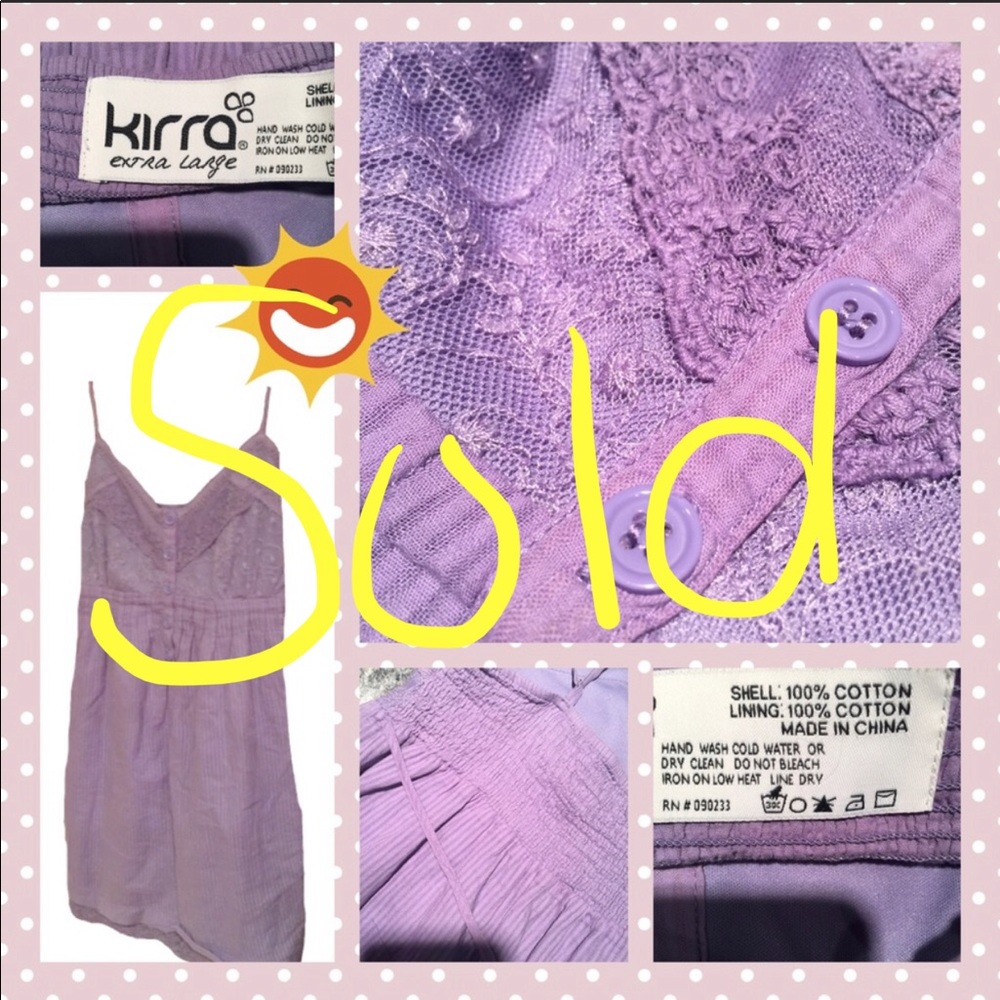 SOLD Cute Sz. XL Kira Tank Top